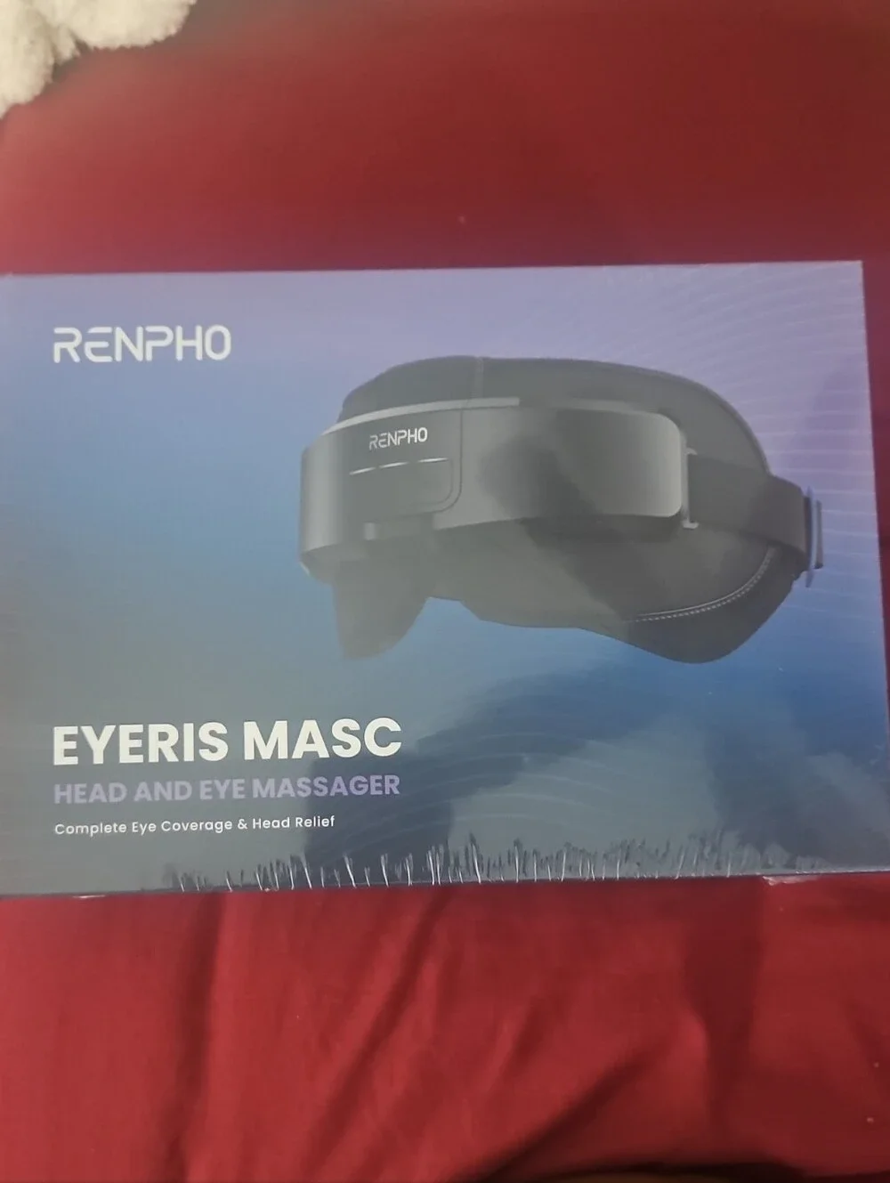 Renpho Eyeris Masc Head & Eye Massager — Black